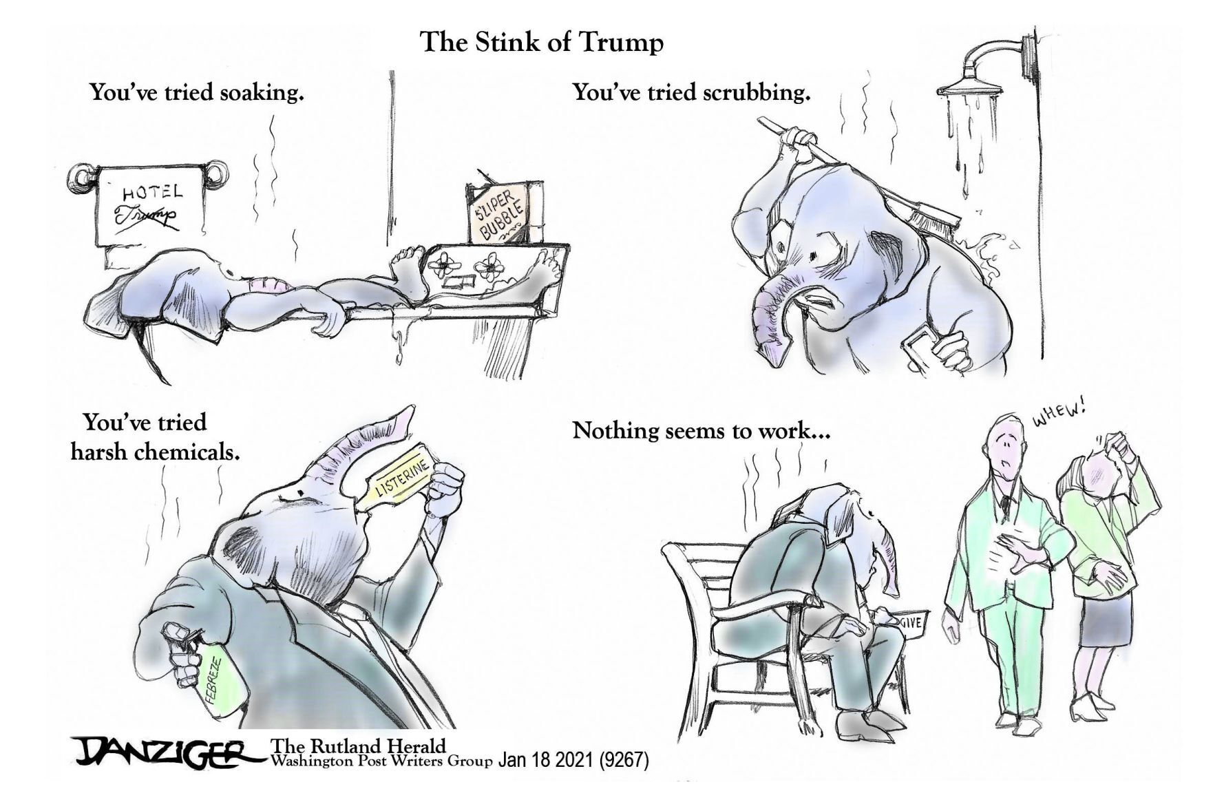 Jeff Danziger cartoon